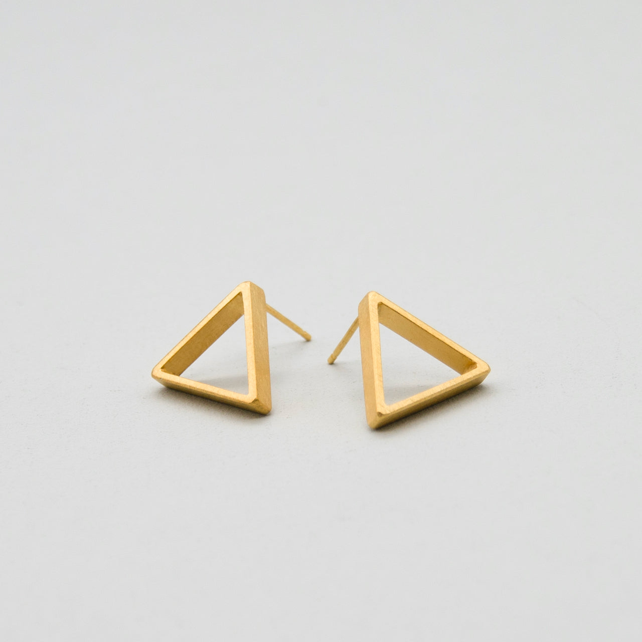 Framed Triangle Earrings