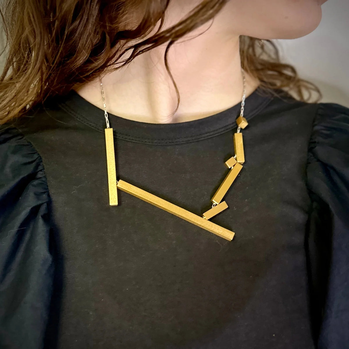 Landslide Geometric Necklace