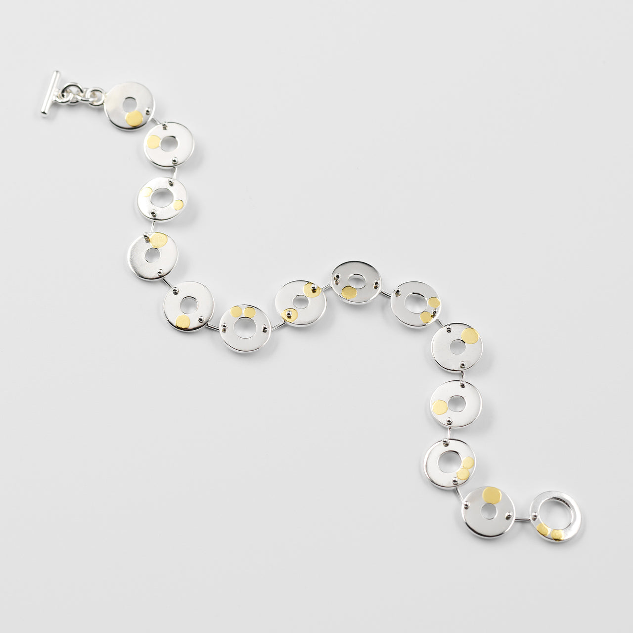 Dots Torus Link Bracelet