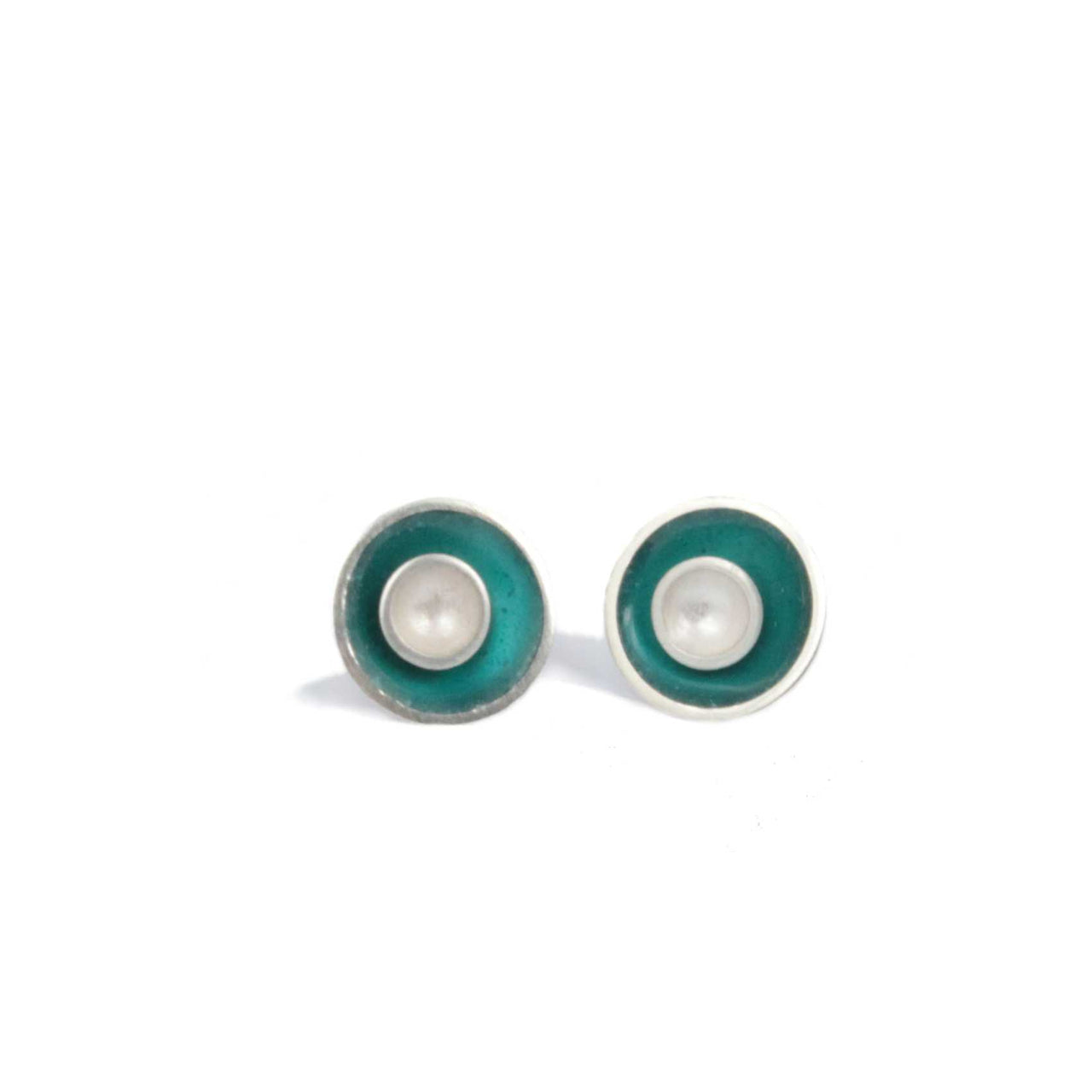 Small Target Studs - Teal