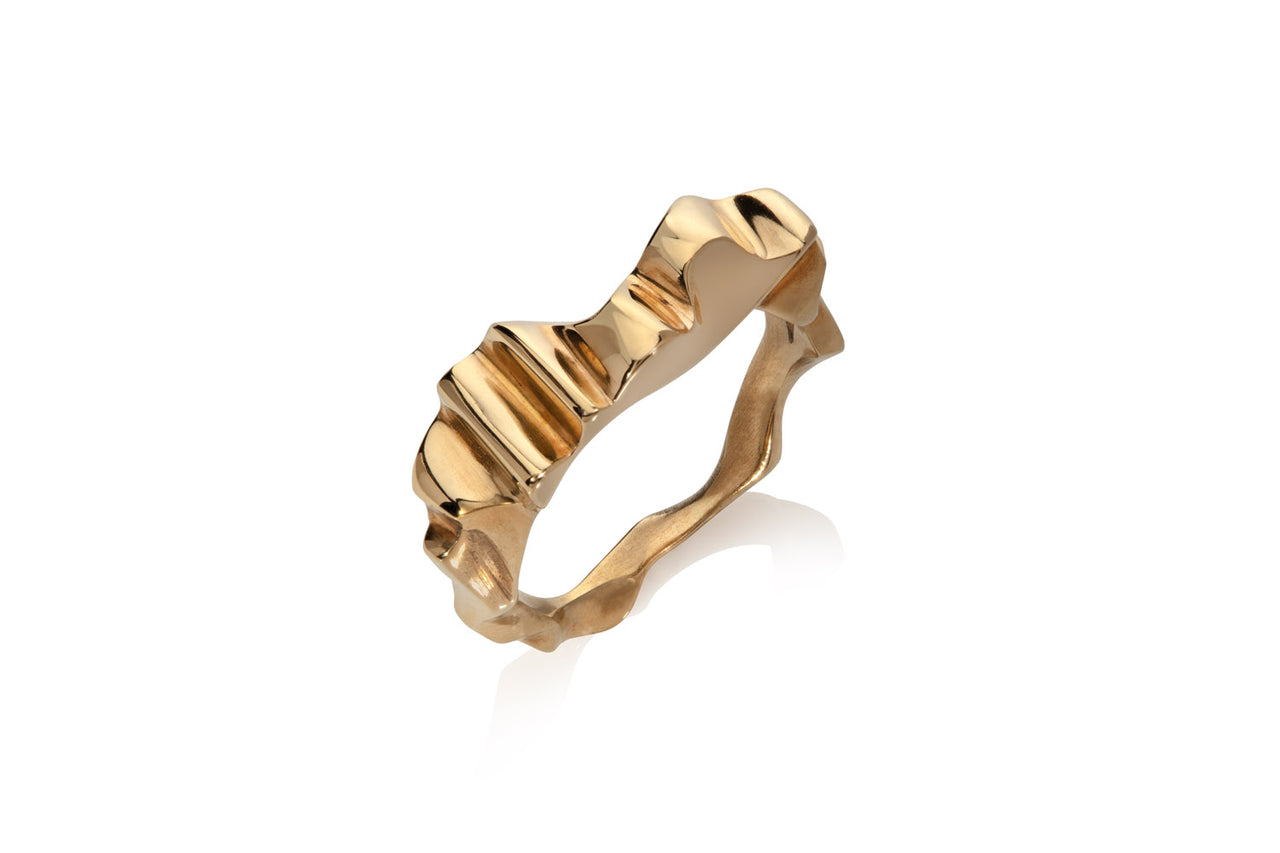 Gold Vermeil Shard Ring