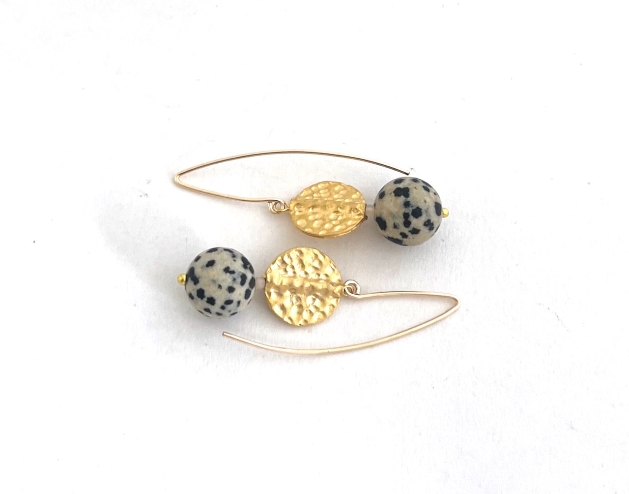 Dalmatian Jasper Earrings