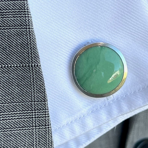Chyrsoprase Cufflinks