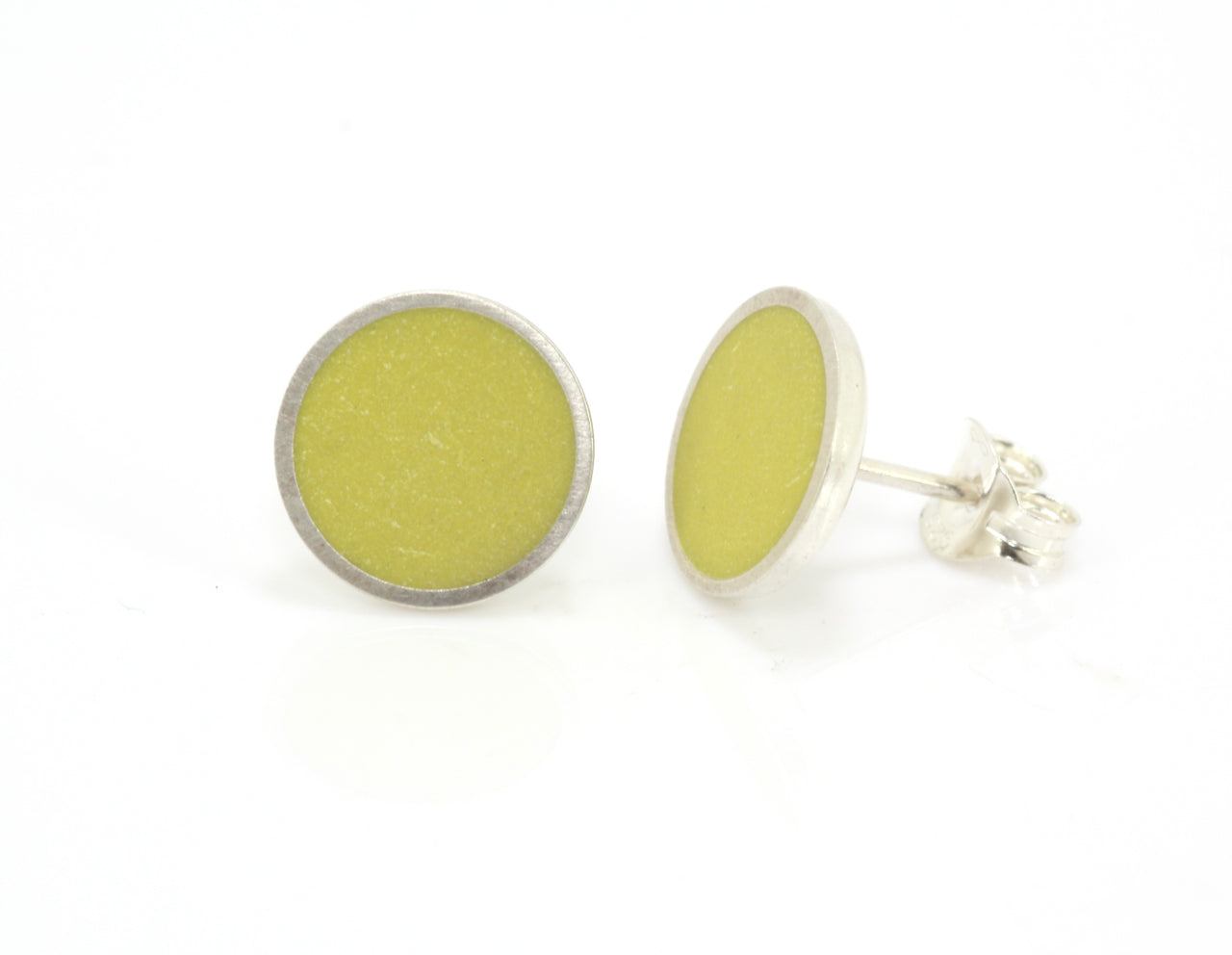 Yellow Dot Studs