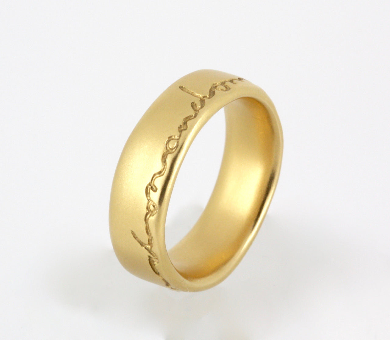 18ct Gold 'on and on' Ring