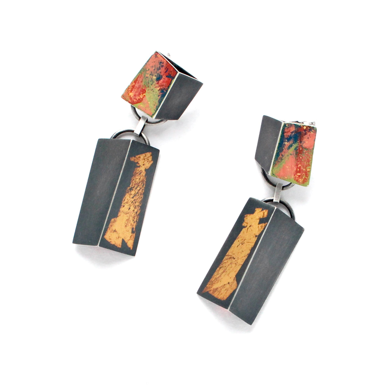 Painted Link Fold Drops