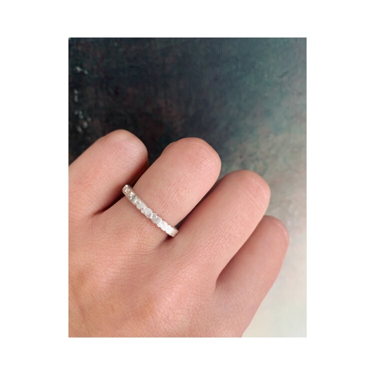 Narrow Double Wing Ring