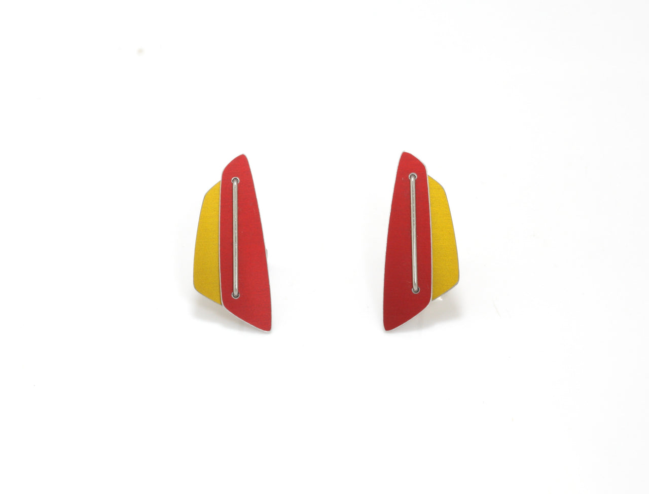 Dash Studs Yellow / Red