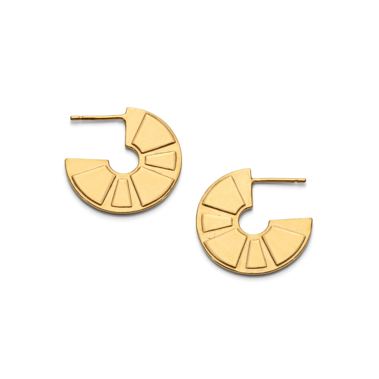 Huggy Earrings Gold Vermeil