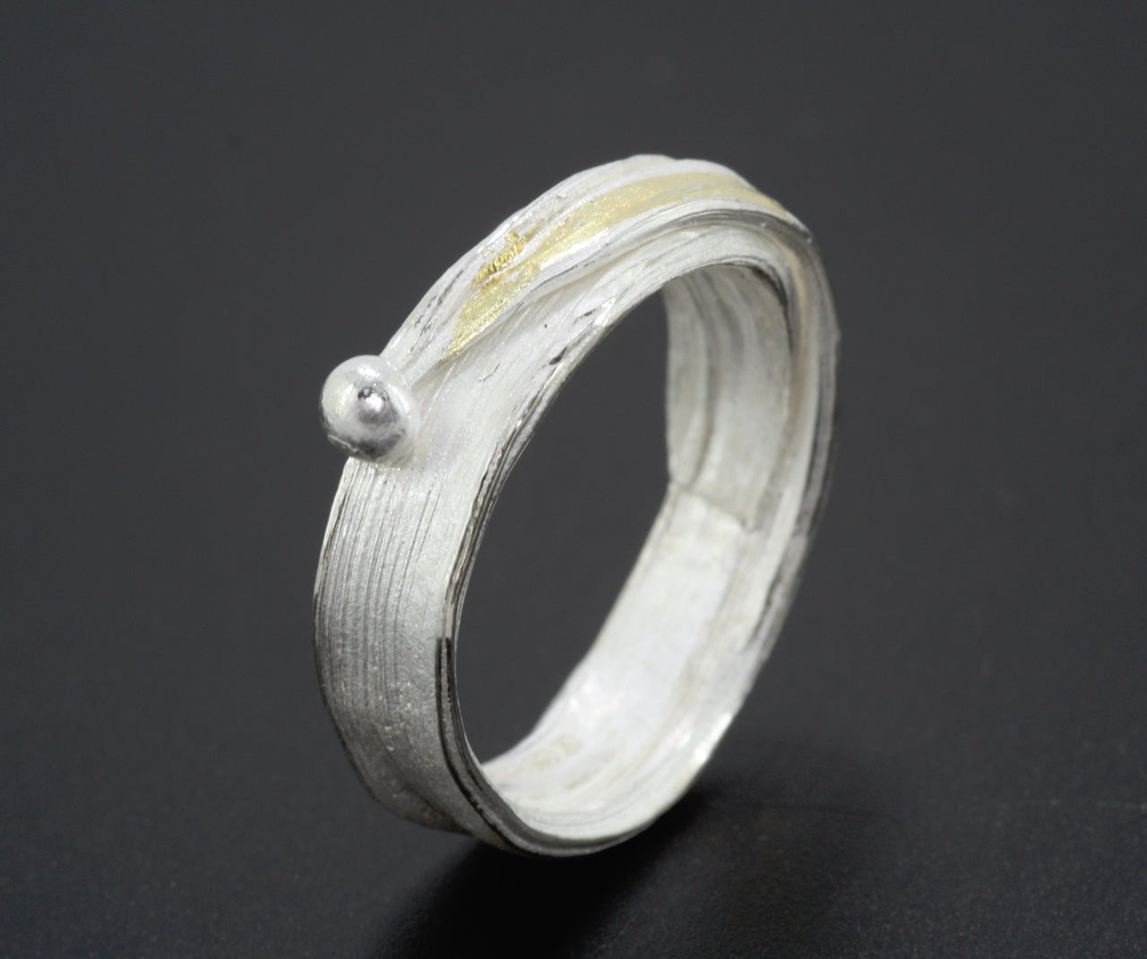 Silver ring - moonlight