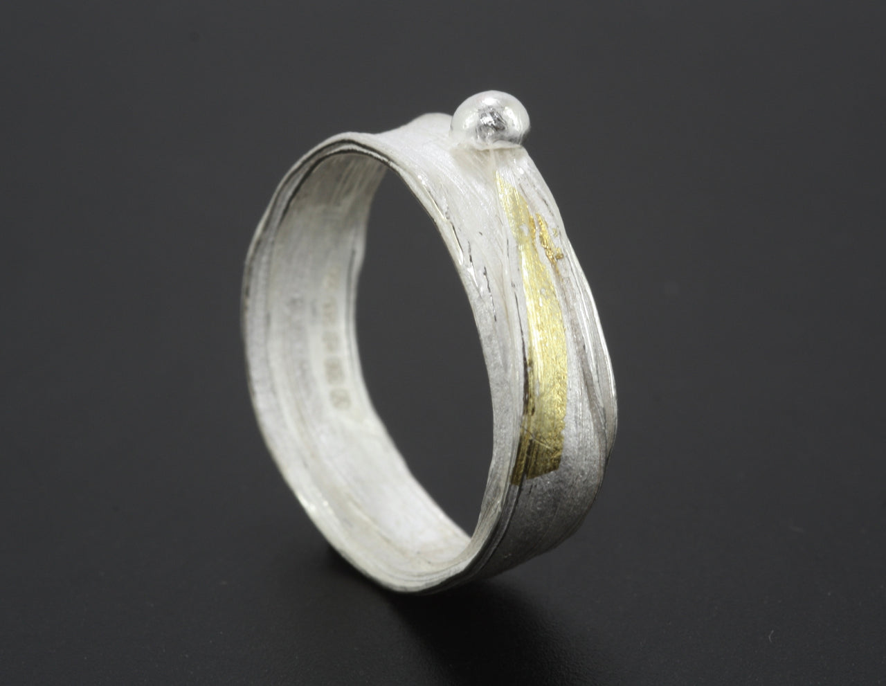 Silver ring - moonlight