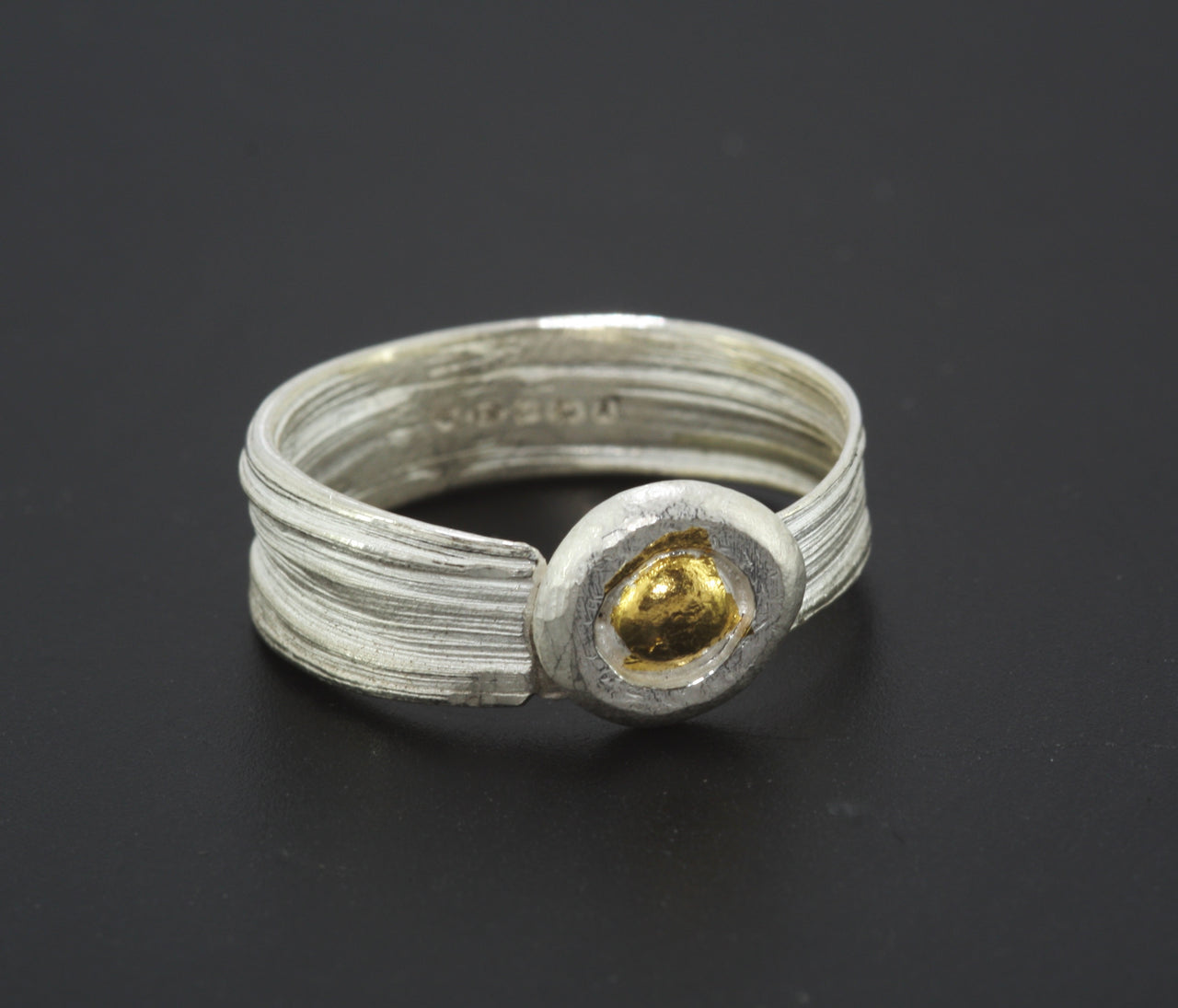 Silver ring - moonlight