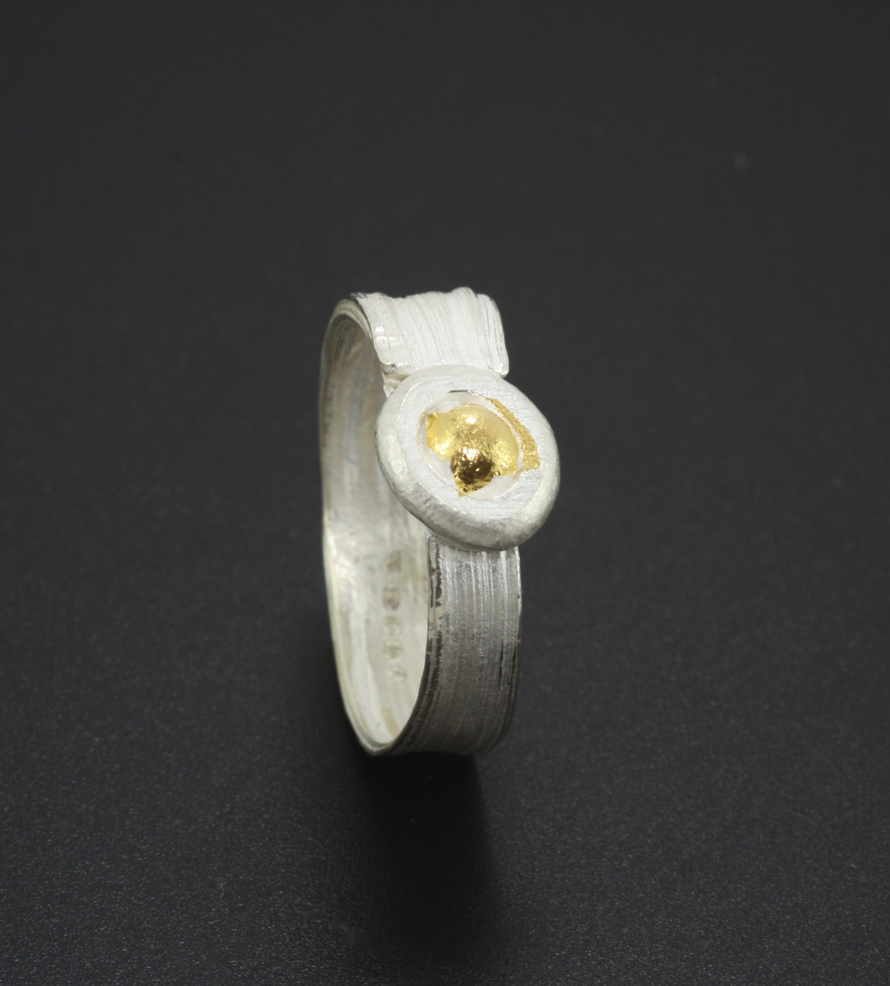 Silver ring - moonlight