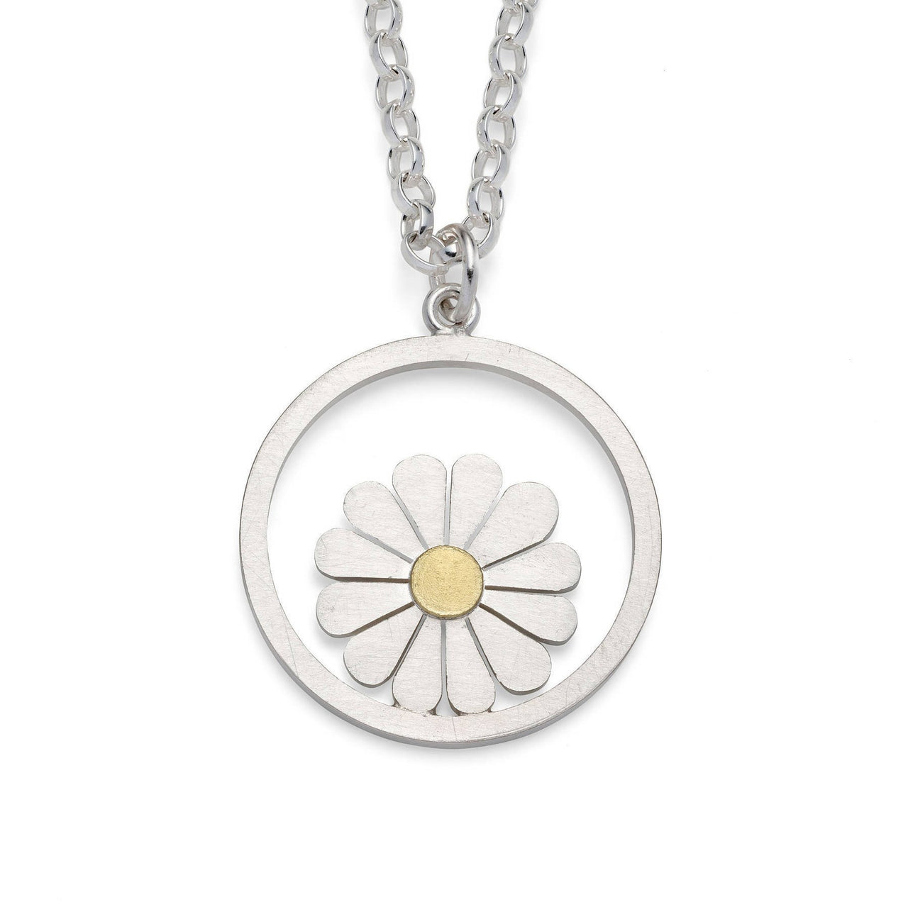 Large Framed Daisy Pendant