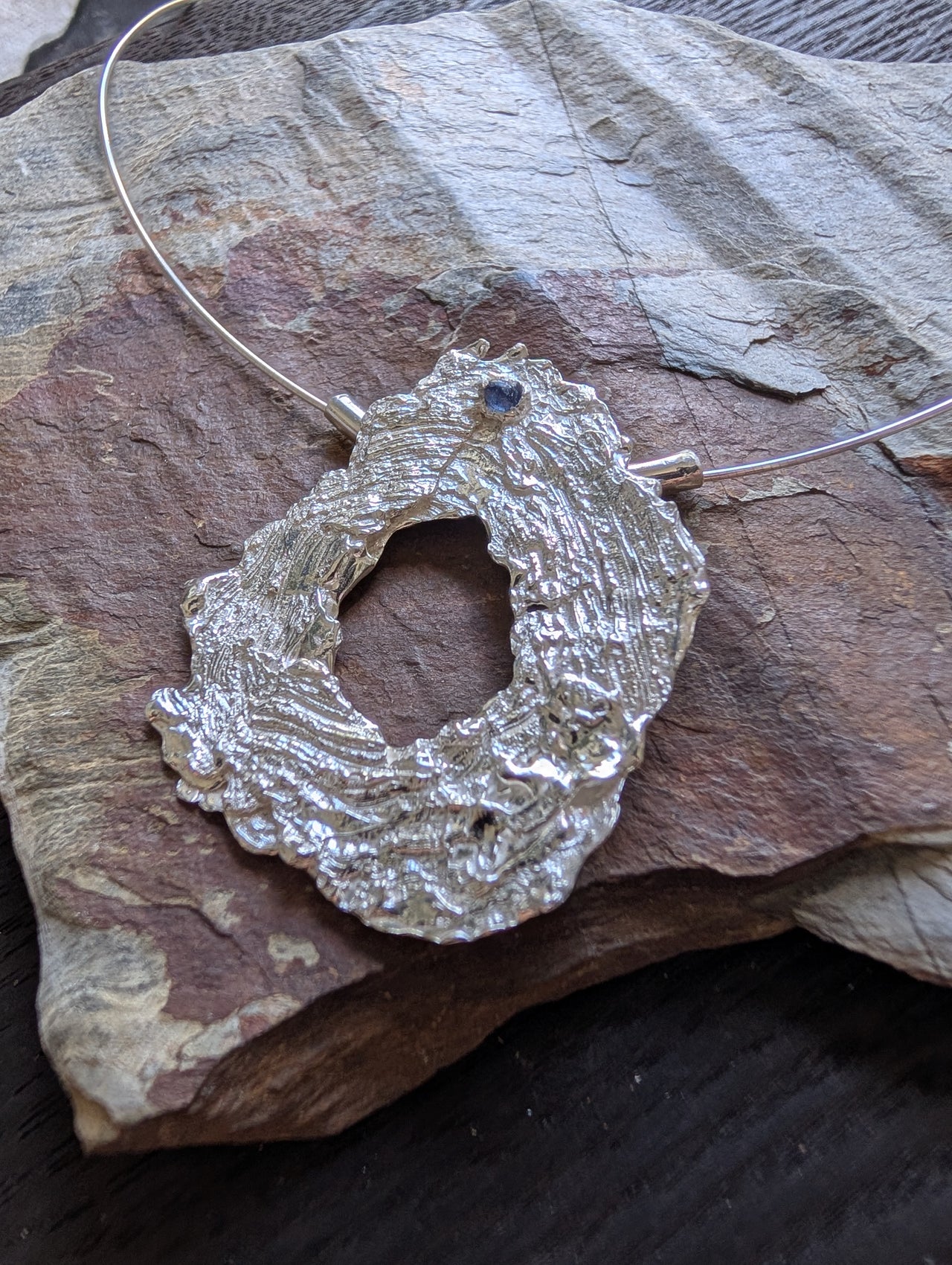 Waveform Statement Omega Chain Pendant