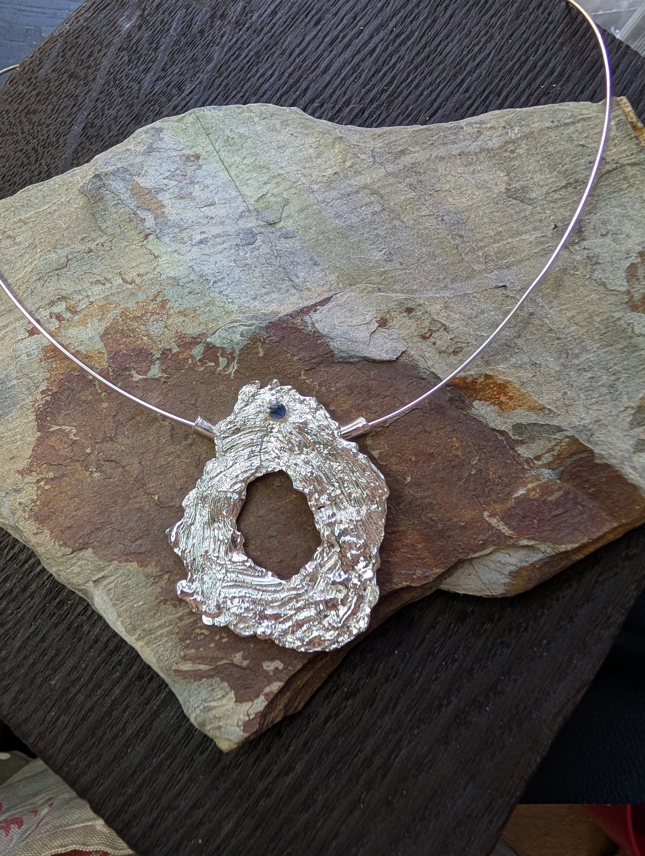 Waveform Statement Omega Chain Pendant