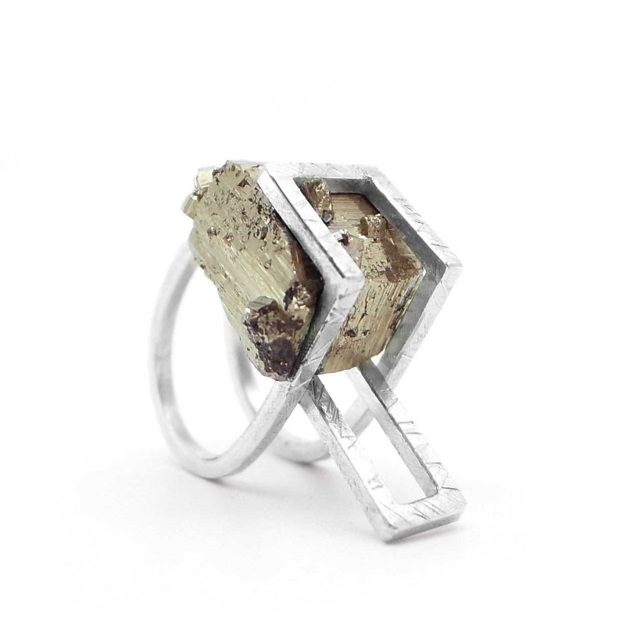 Chariot Pyrite Ring