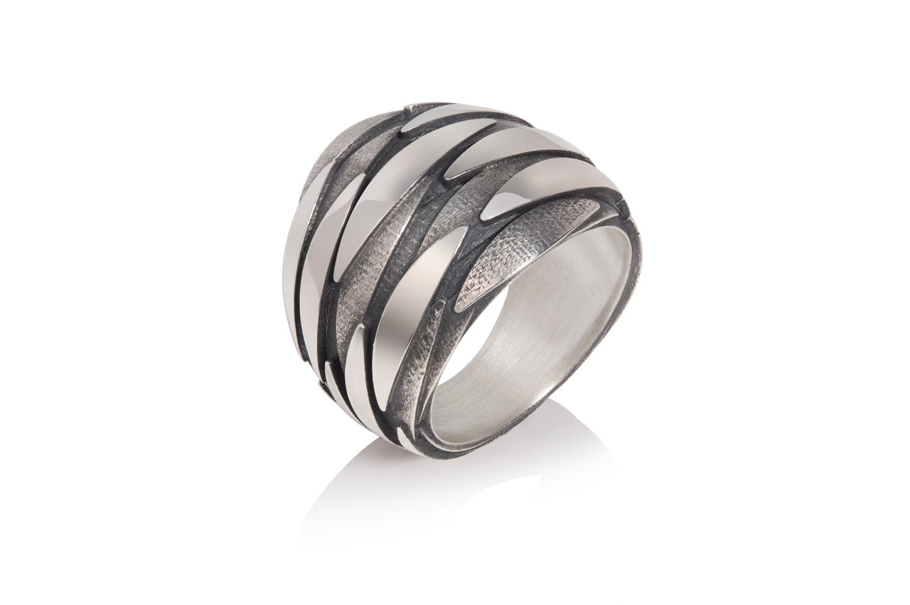 Silver Shoal Ring