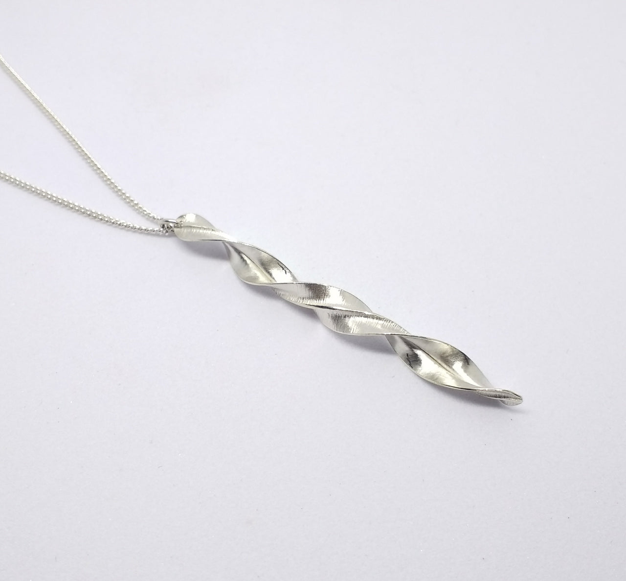 Spring Leaf Long Pendant