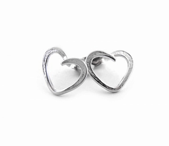 Fig Heart Earrings