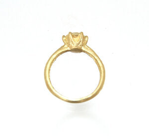 Solitaire Gold Ring