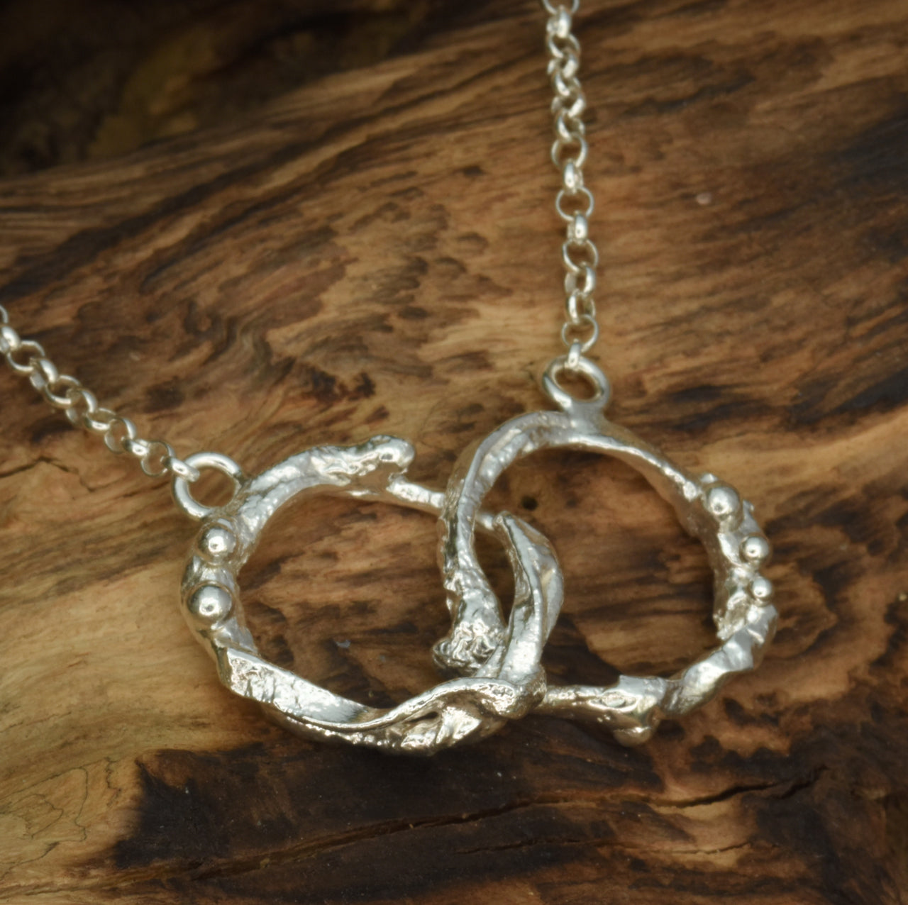 Una Vita silver necklace