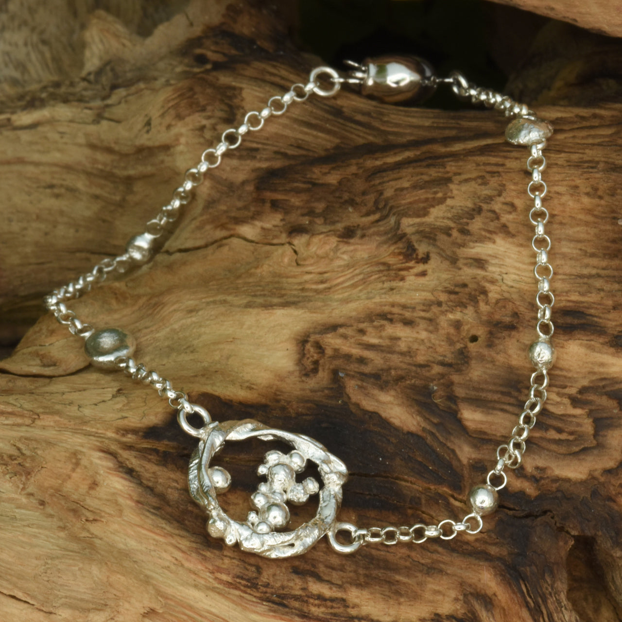 Vita silver bracelet