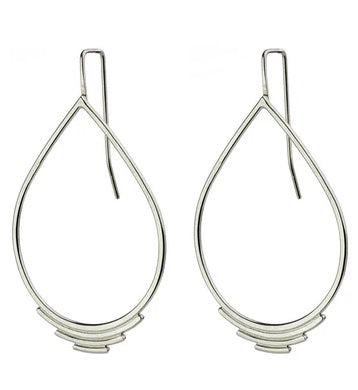 Tears of Tulum Earrings Silver