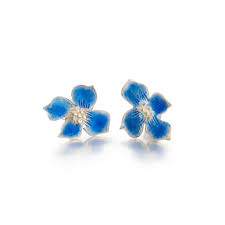 Hydrangea Stud Earrings