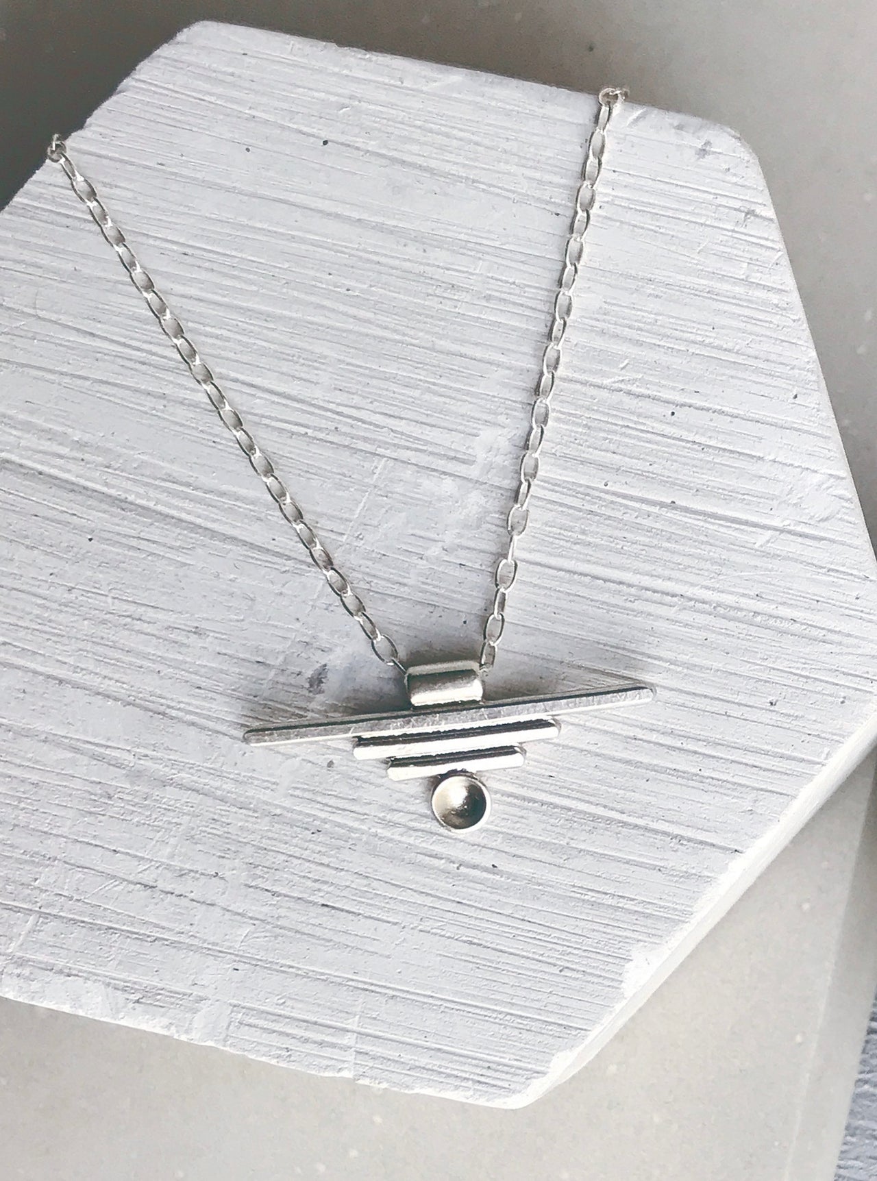 Tulum Necklace - Solid Silver
