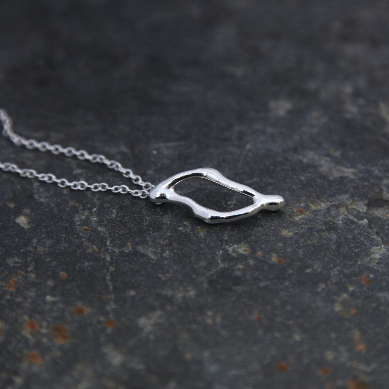 Sterling Silver Single Fragment necklace