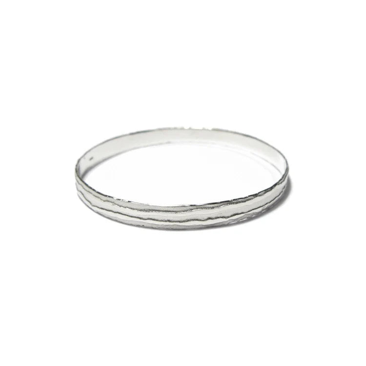 Strata Etched Bangle