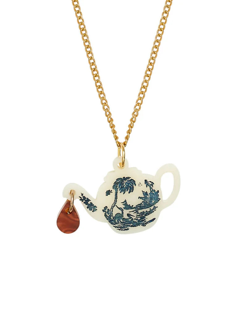Vintage teapot pendant